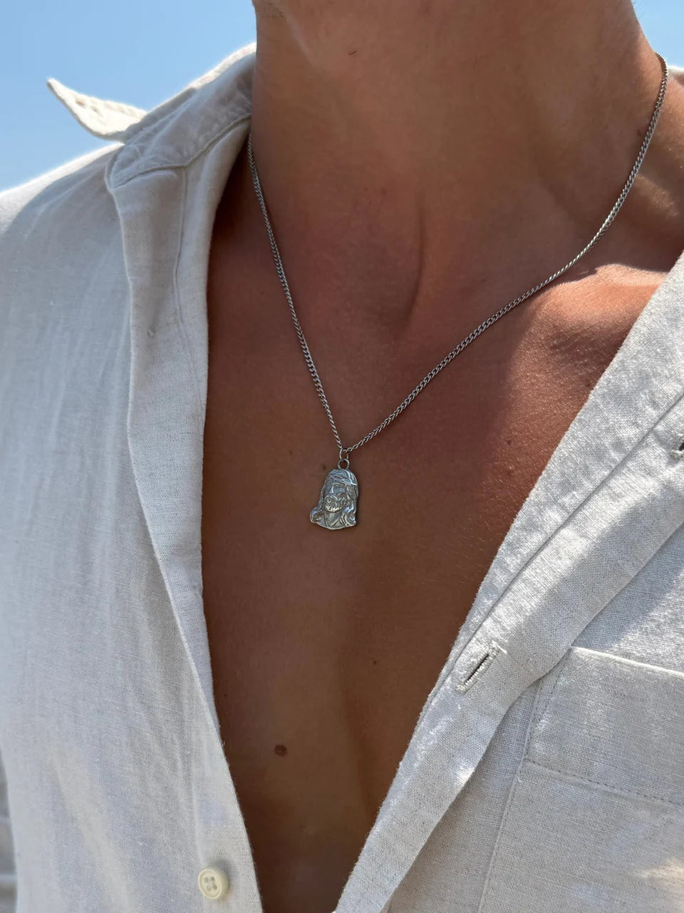 CHRISTUS CHAIN | SILVER