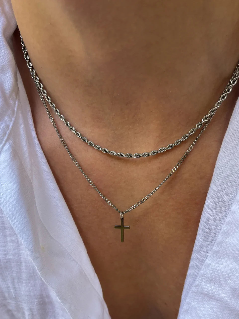 CROSS CHAIN | SILVER