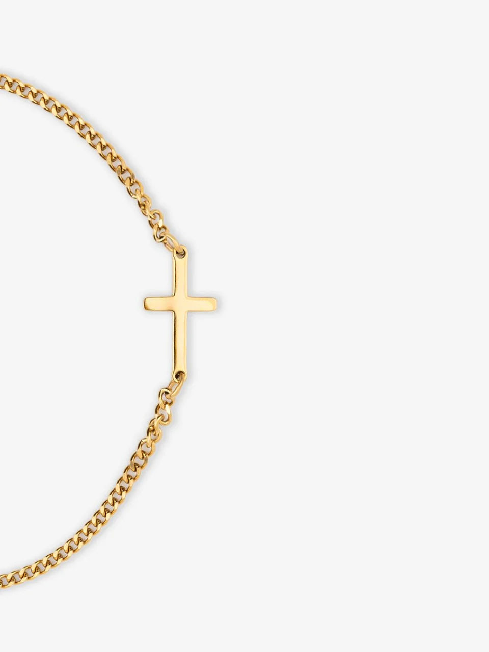 CROSS BRACELET | GOLD