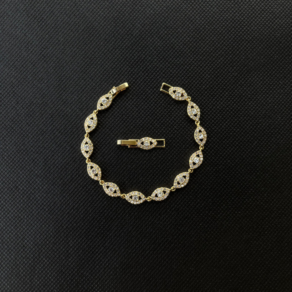 PURE ANGEL EYES BRACELET | GOLD