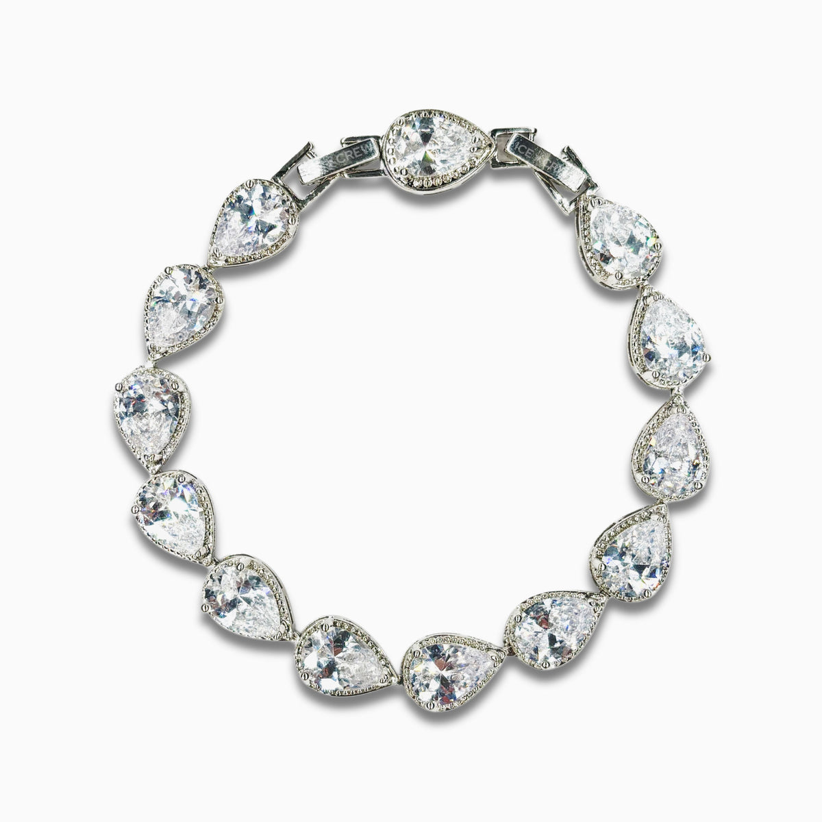 ÉCLAT RAINDROP BRACELET | SILVER