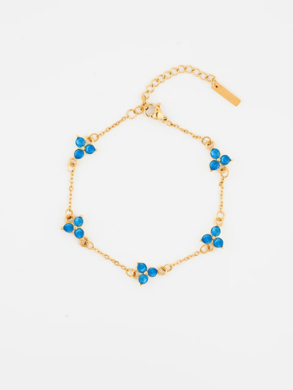 OCEAN CLOVER BRACELET | GOLD