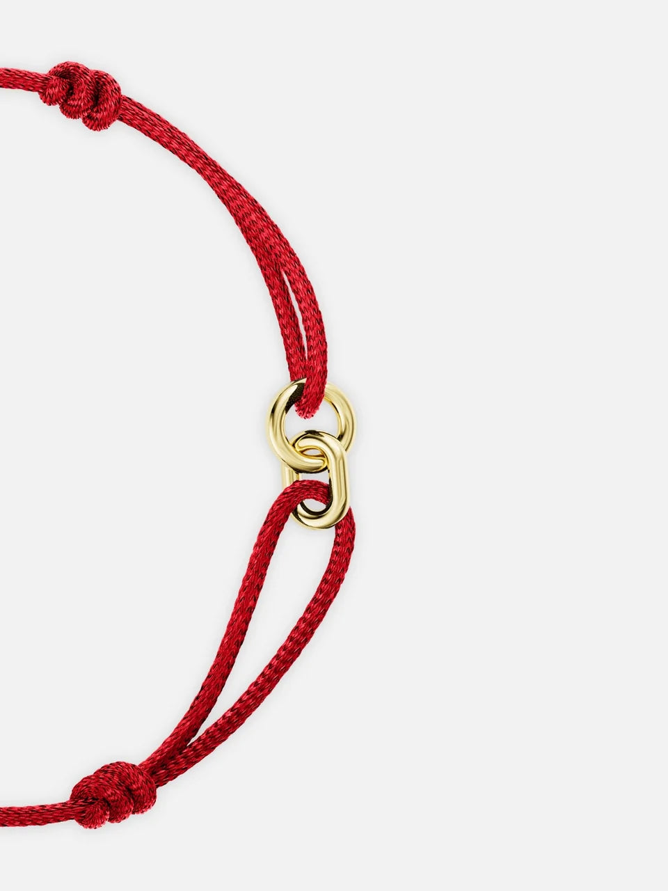 RED UNITY BRACELET | GOLD