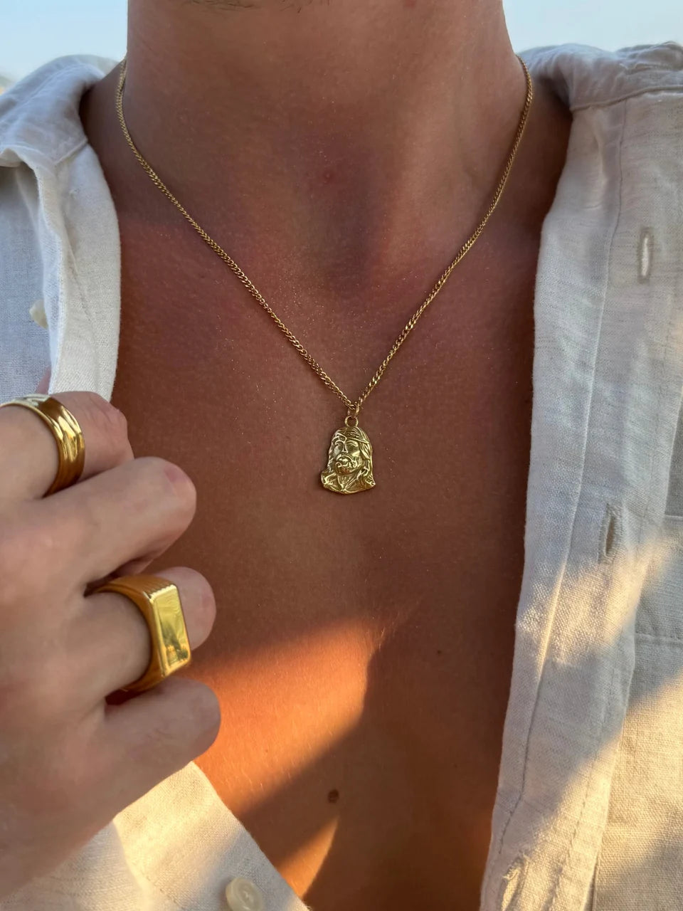 CHRISTUS CHAIN | GOLD