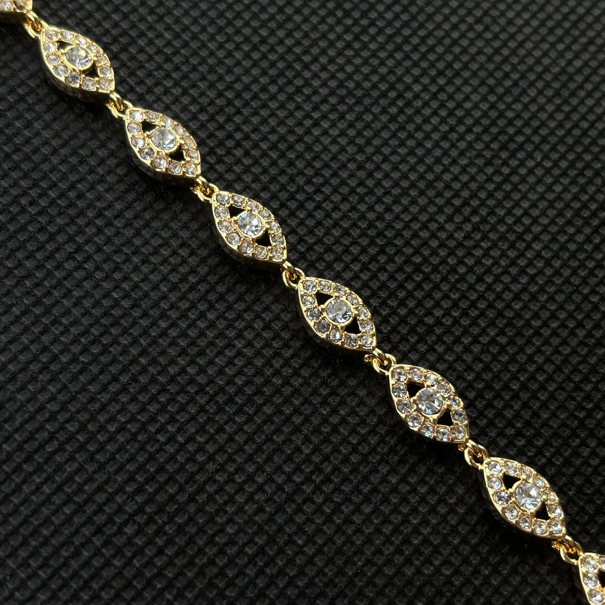 PURE ANGEL EYES BRACELET | GOLD