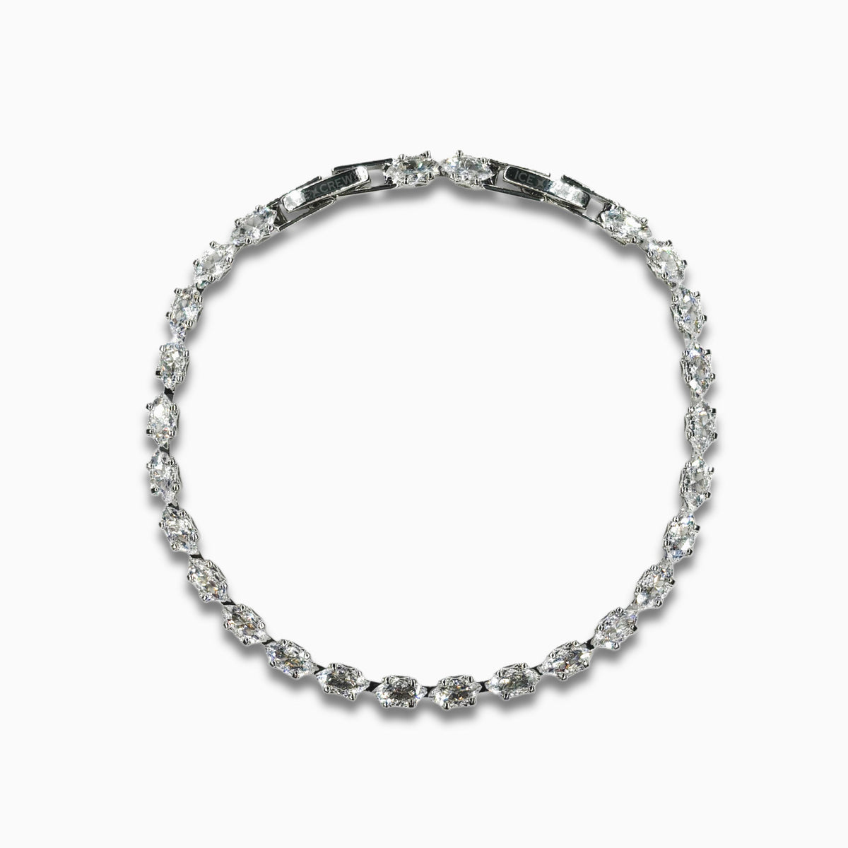 LUMIÈRE CRYSTAL BRACELET | SILVER