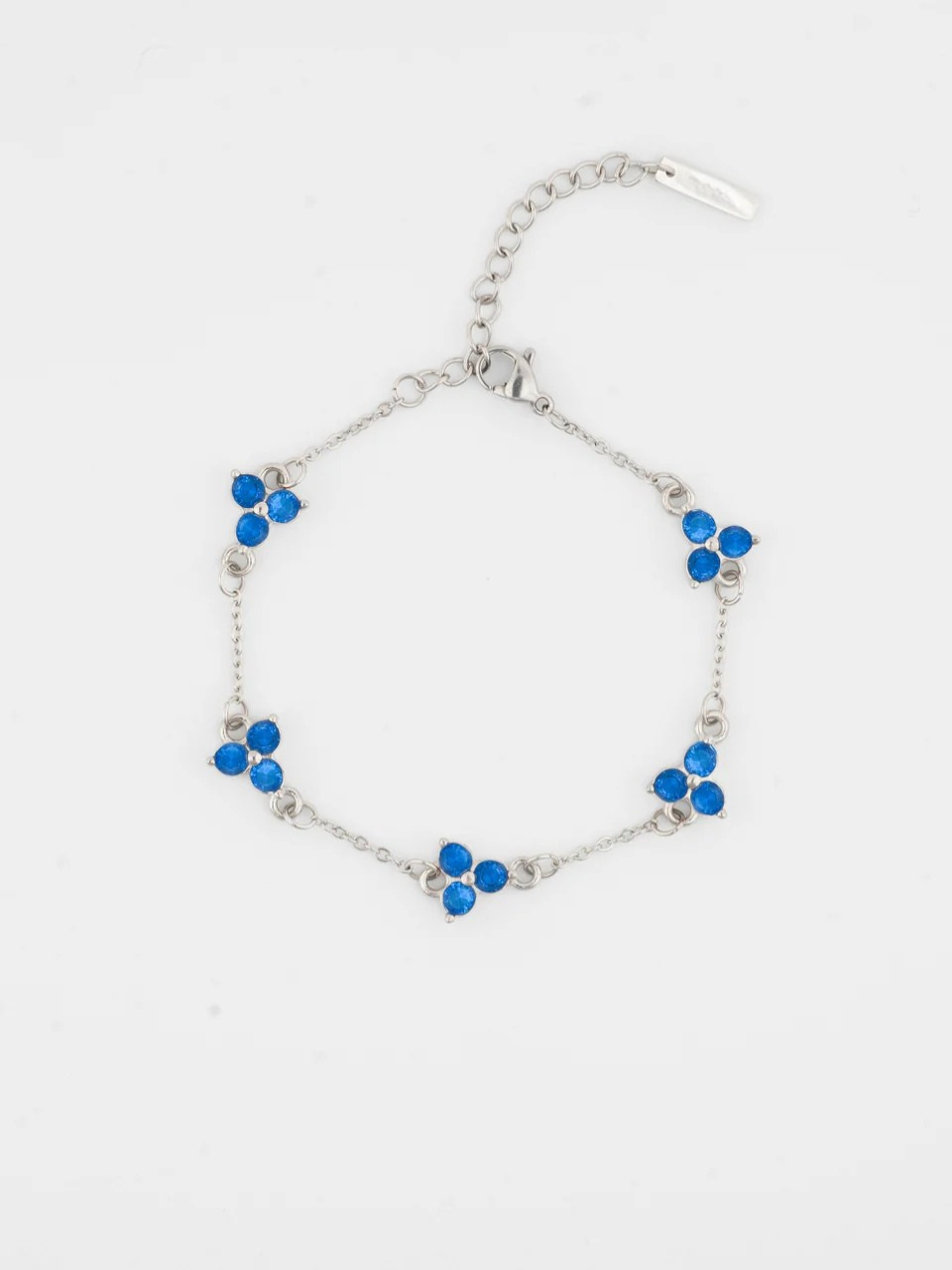 OCEAN CLOVER BRACELET | SILVER