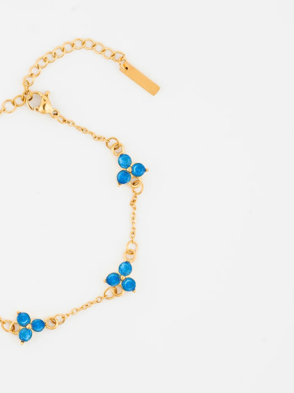OCEAN CLOVER BRACELET | GOLD