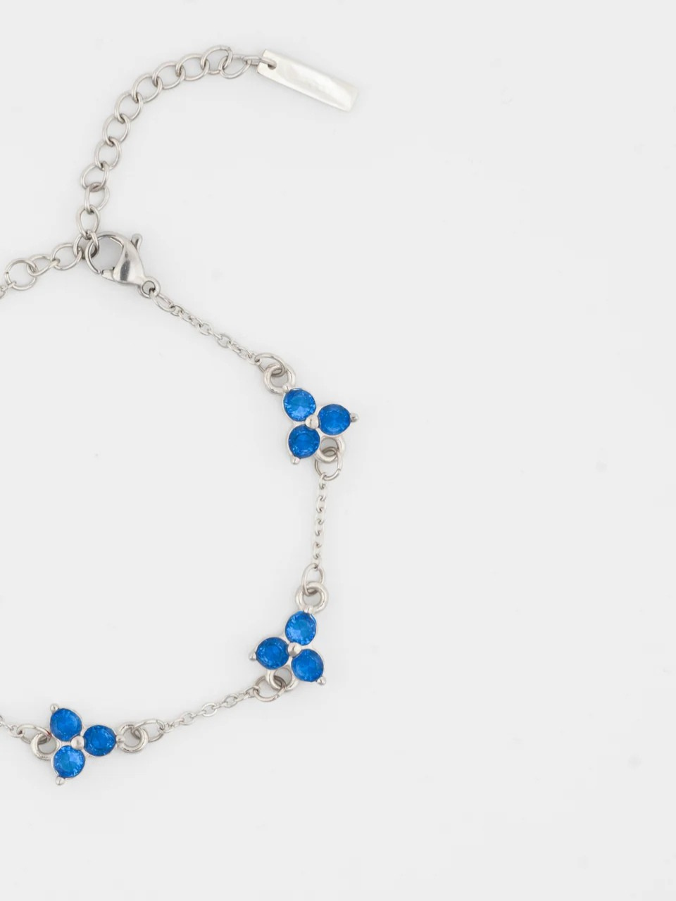 OCEAN CLOVER BRACELET | SILVER