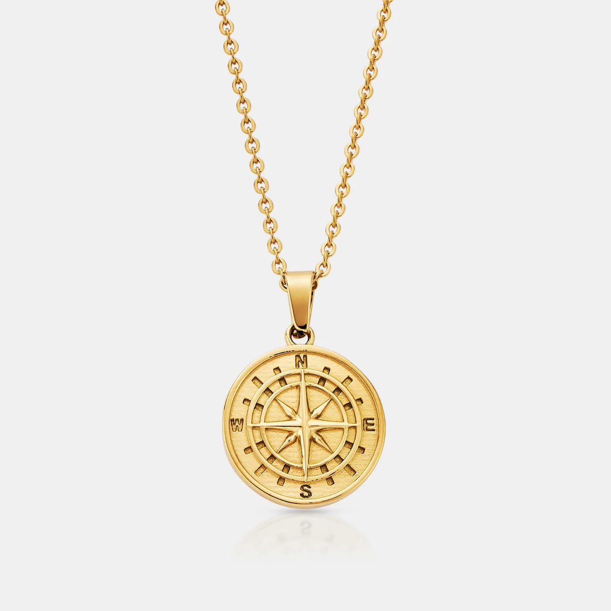 COMPASS PENDANT | GOLD