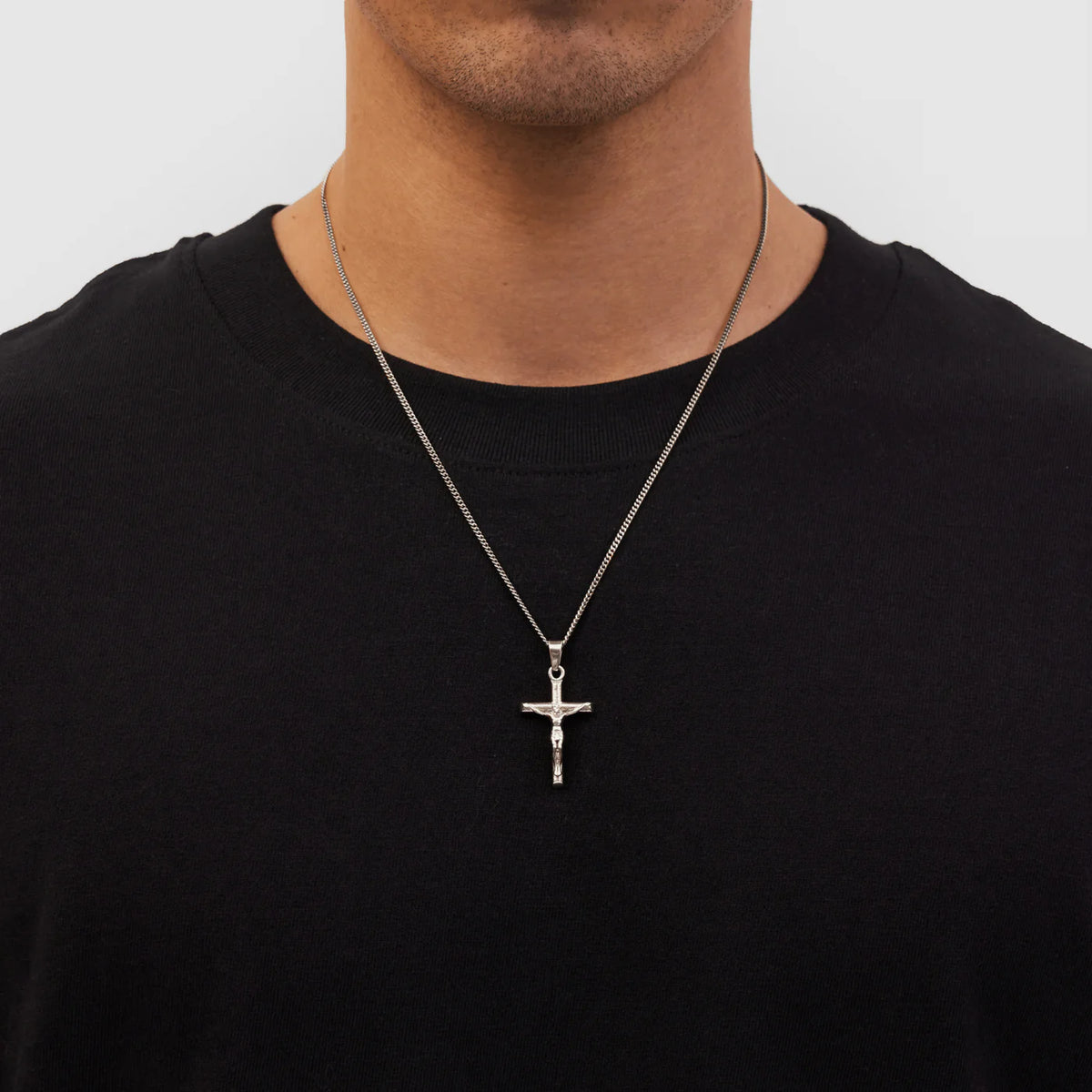 CRUCIFIX CHAIN | SILVER