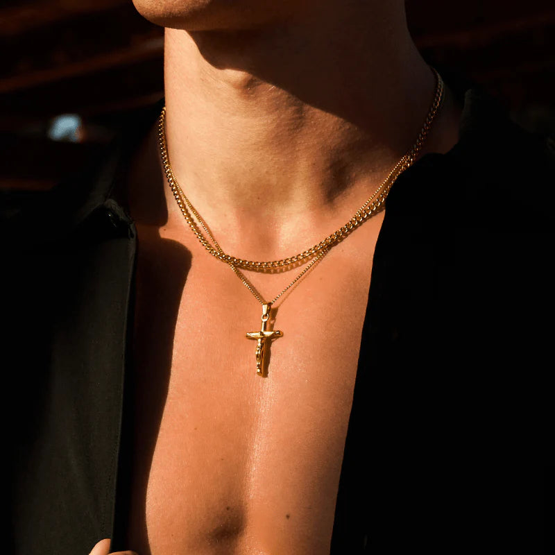 CRUCIFIX CHAIN | GOLD
